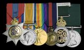 An I.S.O. group of six awarded to Lieutenant Charles Alfred Stanley Perry, Assam Valley Light Horse

The Imperial...