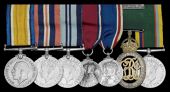 Seven: Lieutenant-Colonel (Honorary Colonel) William Henry Hammond, Bombay Battalion, Auxiliary Forces...