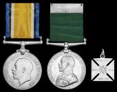 Three: Corporal R. B. Lenahan, Karachi Artillery Volunteers

British War Medal 1914-20 (22 Cpl., E. Bty., I.D.F.)...