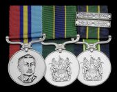 Three: Sergeant-Major Billie, Rhodesia Police

Rhodesia, General Service Medal (12424 Sgt. (T) Billie); Police...