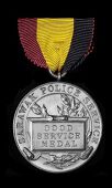 Sarawak, Police Service Good Service Medal, Vyner Brooke Rajah, silver, unnamed, good very fine	 £60-80