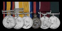 Six: Regimental Sergeant-Major Samuel Hamley Reynard, Cape Town Highlanders, late Duke of Cornwall’s Light...