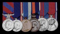 Six: Arthur Sidney Warren, Livery Porter

Royal Household Faithful Service Medal, G.V.R., suspension dated...