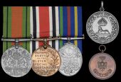 Three: Sergeant Samuel Dumican, Ulster Special Constabulary
Defence, unnamed; Special Constabulary Long Service...