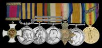 A most unusual Great War D.S.O. group of seven awarded to Major C. A. R. Pryce, Royal Field Artillery - onetime...