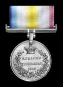 Meeanee Hyderabad 1843 (Thos. Creane, 22nd Regt.) naming engraved in the correct regimental style, fitted with...
