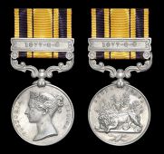 South Africa 1877-79, 1 clasp, 1877-8-9 (235 Pte. W. Dredge, 1/24th Foot) nearly extremely fine 	 £4000-5000