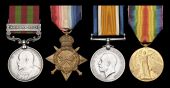 Four: Havildar Fazal Dad, 29th Punjabis, which unit fired the first shot in anger by the Indian Army in the Great...