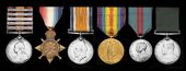 Six: Captain Samuel Geering, Royal Fusiliers, late York and Lancaster Regiment, who died on 20 October...