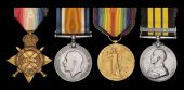 Four: Interpreter A. C. Bilali, King’s African Rifles

1914-15 Star (10104 Intr., 1/K/A.R.); British War and...