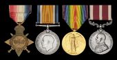 Four: Serjeant J. Lockhead, East African Pioneer Company, late East African Regiment, awarded the M.S.M. for East...