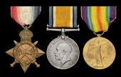 Three: Private Mohamed Tandif, King’s African Rifles

1914-15 Star (R.104 Pte., 3/K.A.R.); British War and...