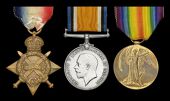 Three: Corporal W. A. Kirker, New Zealand Field Artillery, New Zealand Expeditionary Force, wounded in action,...