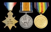 Three: Serjeant A. B. Neale, 3rd South African Infantry, late South African Irish

1914-15 Star (Sjt., S.A....
