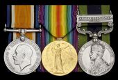 Three: Captain C. E. Humphreys, 1/69th Punjabis

British War and Victory Medals (Capt.); India General Service...