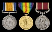 Three: Private W. C. Cannon, Royal Fusiliers, awarded the M.S.M. for Italy

British War and Victory Medals (44868...