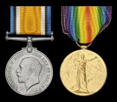 Pair: Lieutenant H. J. P. Edgar, King’s African Rifles, late Royal Scots and Argyll and Sutherland...