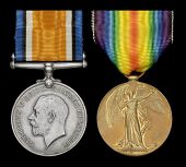 Pair: Serjeant W. Ballard, 23rd Battalion London Regiment, attached King’s African Rifles, who was killed in...