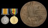 Pair: Sapper A. Mayers, Base Signal Depot, Royal Engineers, who died in East Africa, 31 May 1917

British War and...