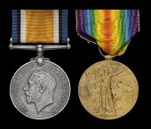 Pair: Private Andrea, King’s African Rifles

British War and Victory Medals (5568 Pte., 2/K.A.R.)

Pair:...