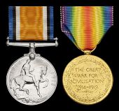 Pair: Private Mama Kamara, Gold Coast Regiment

British War and Victory Medals (V-203 Pte., G. Coast R.) good very...