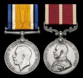 Pair: Private C. Cooper, Somerset Light Infantry, awarded the M.S.M. for services in India

British War Medal...