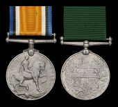 Pair: Regimental Quartermaster Sergeant V. Windsor, Bombay Battalion, Indian Defence Force

British War Medal...