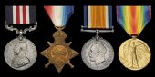 A Great War ‘Western Front’ M.M. group of four awarded to Lance-Corporal F. Goldsworthy, 3rd South African...