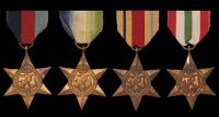 Eight: Air Mechanic 1st Class M. Parker, Fleet Air Arm

1939-45 Star; Atlantic Star; Africa Star; Italy Star;...