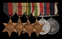 Six: Chief Engine Room Artificer J. Blaylock, Royal Navy

1939-45 Star; Africa Star; Pacific Star; Italy Star; War...