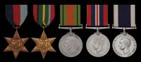 Five: Able Seaman C. Paull, Royal Navy

1939-45 Star; Pacific Star; Defence and War Medals 1949-45; Royal Navy...