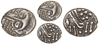 Early Uninscribed issues, Stater, British D [Cheriton type], degraded head of Apollo right, rev. tall horse left,...