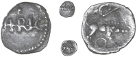 Atrebates and Regni, Verica, Minim, VIRIC in field, rev. boar right, c above, pellet-in-annulet below, 0.22g/9h (BMC...