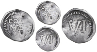 Charles I (1625-1649), Southern Cities of Refuge, Cork, Sixpence, 1647, 2.16g/3h (S 6561A; DF 329). Flat spot,...