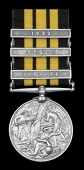 East and West Africa 1887-1900, 3 clasps, 1893-94, 1887-8, 1892 (2627 Pte. C. Renford, 1/W.I. Rgt.), clasps arranged...