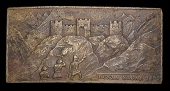 Hunza Nagar Badge 1891, the reverse impressed, ‘Gurney & Son, Woodstock Street, London’, complete with reverse...