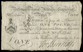 British Provincial, Hampshire, Portsmouth, Portsmouth Naval, Military & Commercial Bank, One Pound, 20 November...