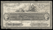 British Provincial, Norfolk, Great Yarmouth, Yarmouth and Suffolk Bank, One Pound, 16 October 1824, no. 2998, for...