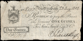 British Provincial, Nottinghamshire, Nottingham, Nottingham Bank, One Guinea, 23 August 1804, K 122, for Samuel...