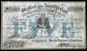 British Provincial, Warwickshire, Stratford-upon-Avon, Stourbridge & Kidderminster Banking Co, Five Pounds, 4 May...