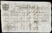 British Provincial, Yorkshire, York, York Old Bank, Ten Pounds, 7 April 1781, no. 3/66, Pay Mr William Morgan or ...