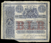 Scotland, The British Linen Bank, One Pound, 29 October 1912, Y 224/343, printed signature of E.G. Galletly, signed...
