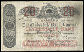 Scotland, The Clydesdale Bank Ltd, Twenty Pounds, 29 June 1910, M/J 0000135, printed signature of D. Dewar, signed...