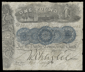 Scotland, The Dundee Commercial Bank, One Pound, 5 March 1832, No. 210/441, signatures of W. Christie and Alex Boyle...