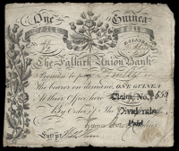 Scotland, The Falkirk Union Bank, One Guinea, 11 April 1814, no. 49/82, signatures of James Brown and Will Horn...
