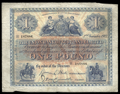 Scotland, The Union Bank of Scotland Ltd, One Pound, 2 November 1923, B 187886, Hird-McCrindle signatures (Douglas...