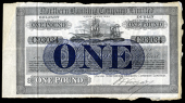 Ireland, Northern Banking Co Ltd, One Pound, 11 November 1918, C 93034, signature of J. Wilgar (NR46: Pick -). Toned...