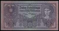 Austria, Nationalbank, Ten Schillinge, 2 January 1925, no. 1023/144667 (Pick 89). About extremely fine 	£80-100

