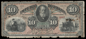 Brazil, Imperio do Brasil, Thesouro Nacioñal, One Milréis (2), c. 1870, c. 1879, Two Milréis, c. 1882, Ten...