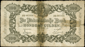 Netherlands, De Nederlandsche Bank, One Hundred Gulden, 2 January 1920, BG 067938, Delprat-Vissering signatures...